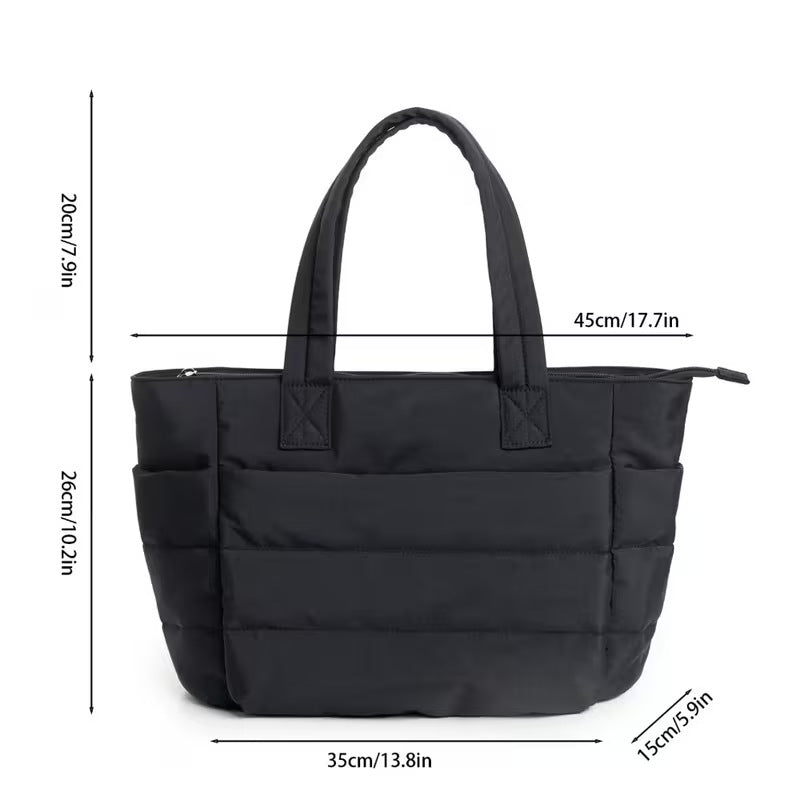 Large-Capacity Polyester Tote Bag teemdrop