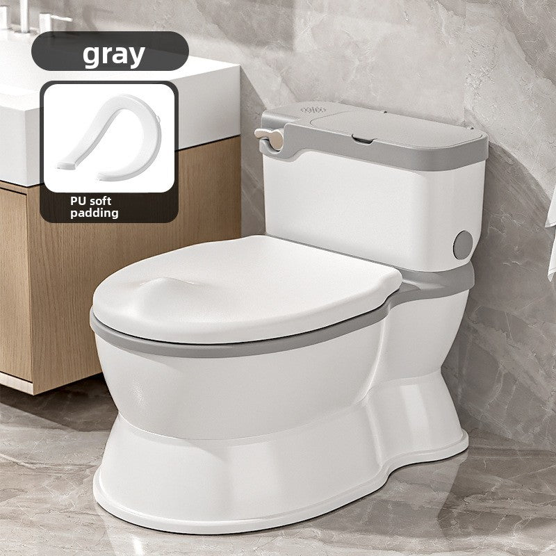Children Simulated Flushing Sound Toilet Trainer