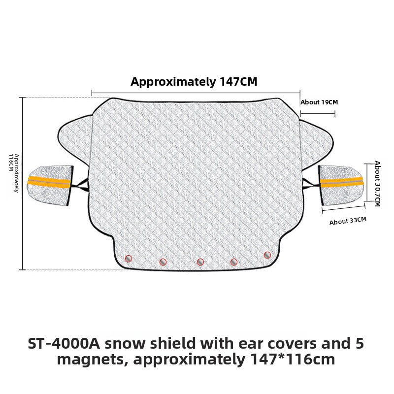 Universal Magnetic Oxford Cloth Car Cover