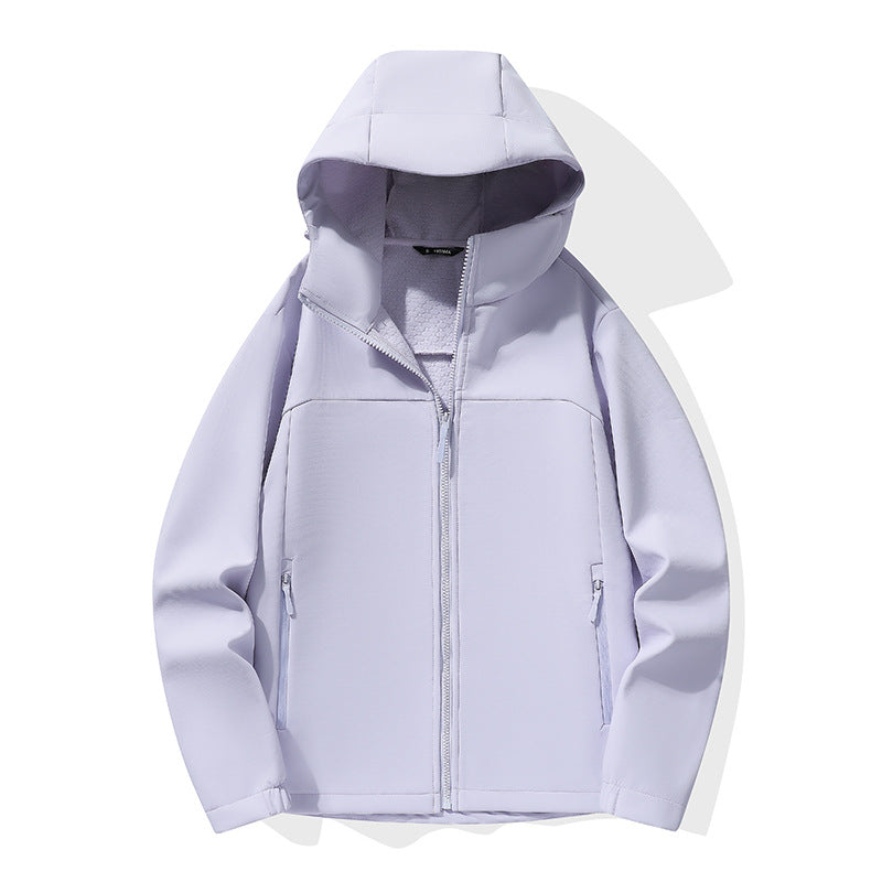 Soft-shell coat teemdrop