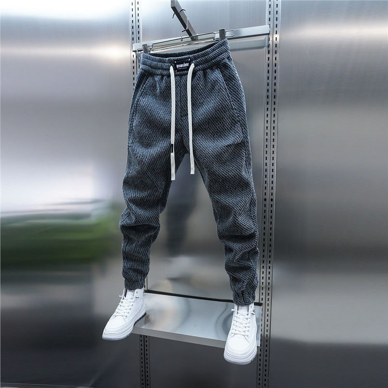 Men's Fleece-Lined Casual  Pants teemdrop