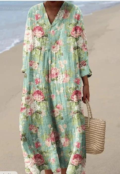 Long-Sleeve Dress teemdrop