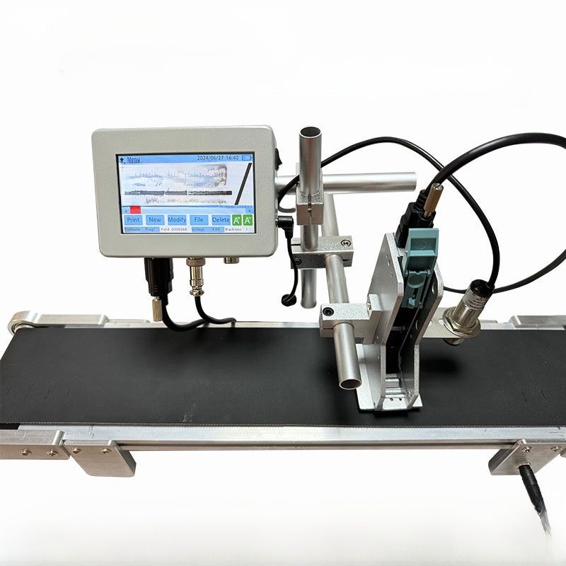 Paper box plastic packaging bag coding machine