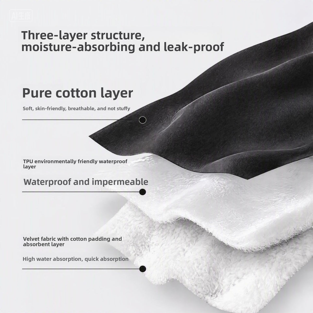 Incontinence Boxer Briefs for Men