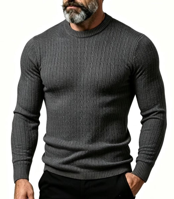 Solid Color Base Sweater