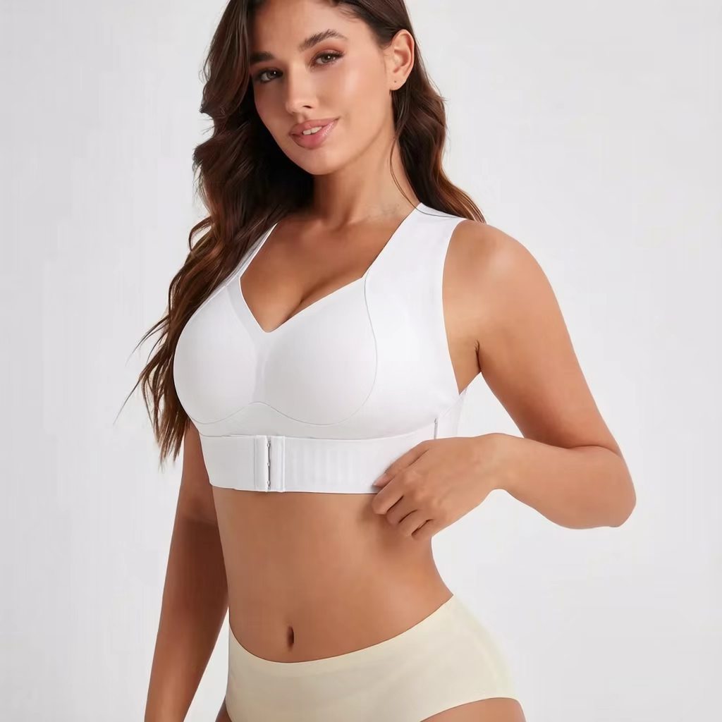 Seamless Wirefree Posture Corrector Body Shaper Vest teemdrop