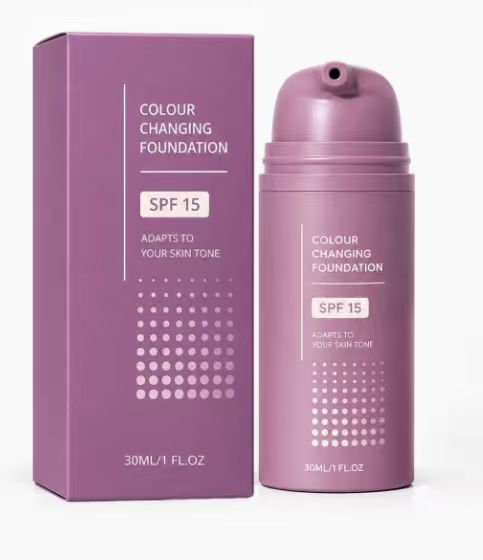 Natural Color Temperature-Adjusting Foundation Liquid