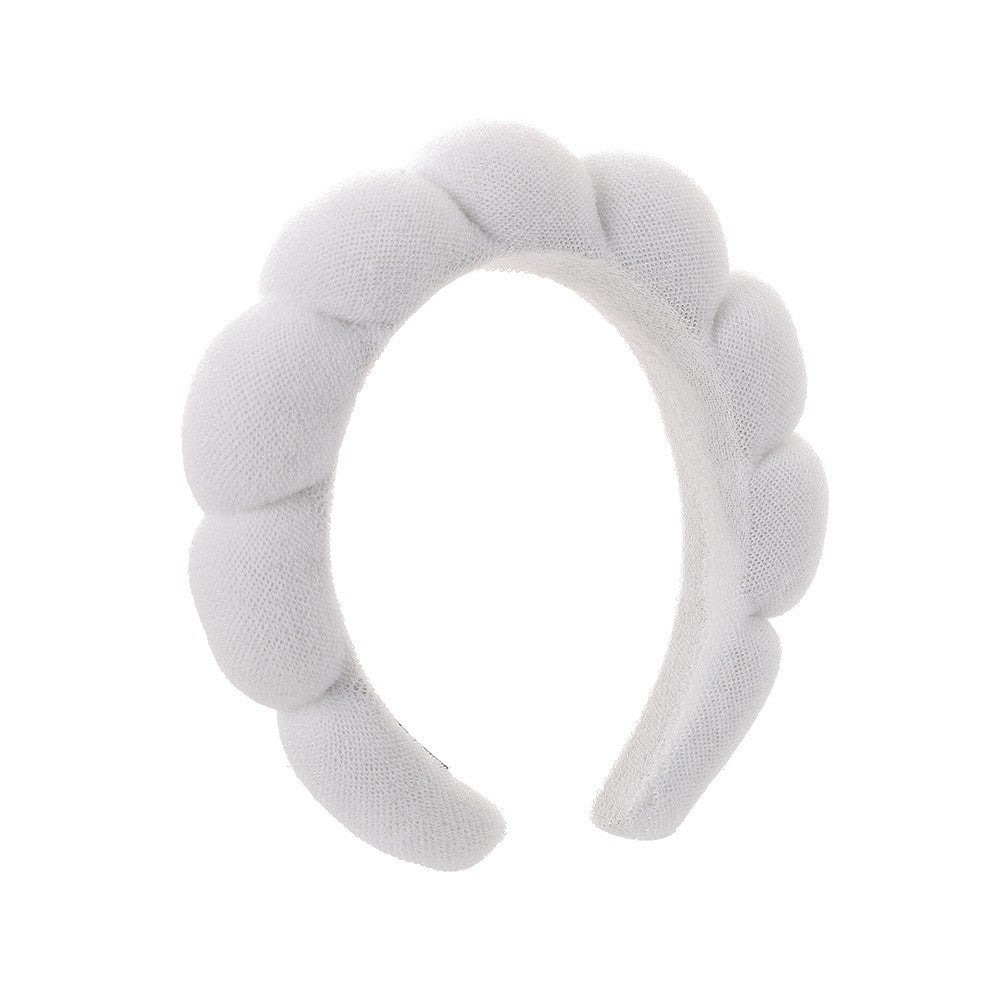 Lady's velvet sponge hairband teemdrop