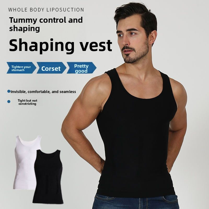 Men's abdominal toning vest