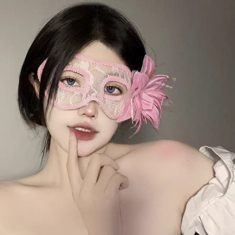 Halloween Second Dimension Half Face Mask