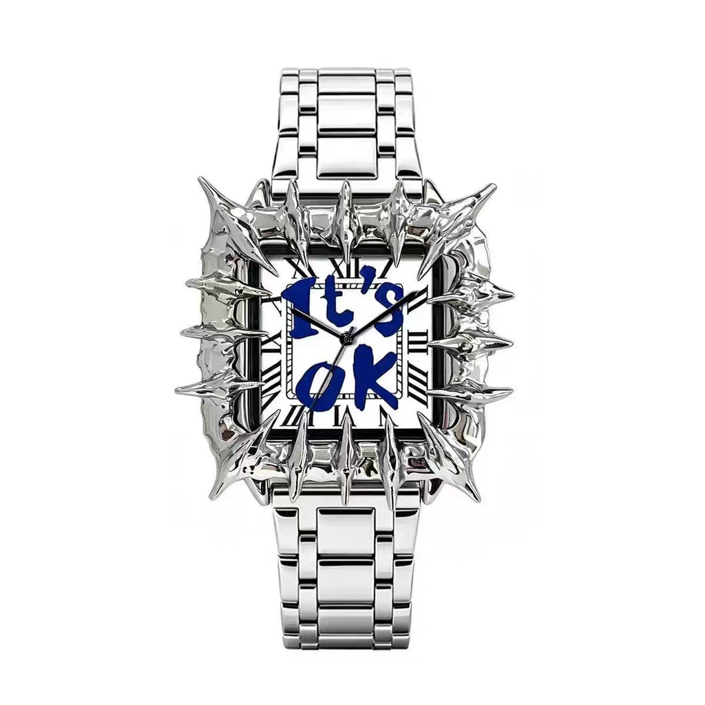 Retro Thorn Design Mens Watch