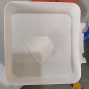 Washing machine water collection tray