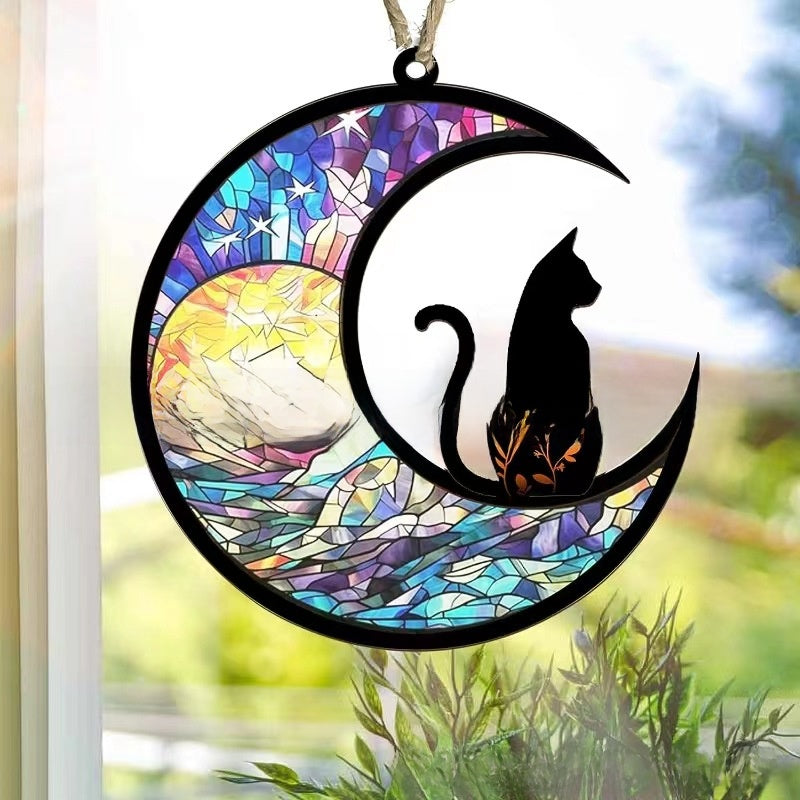Dog Cat Window Hanging Ornament Personalized Gift