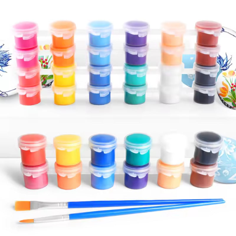Portable Acrylic Paint Strip Set