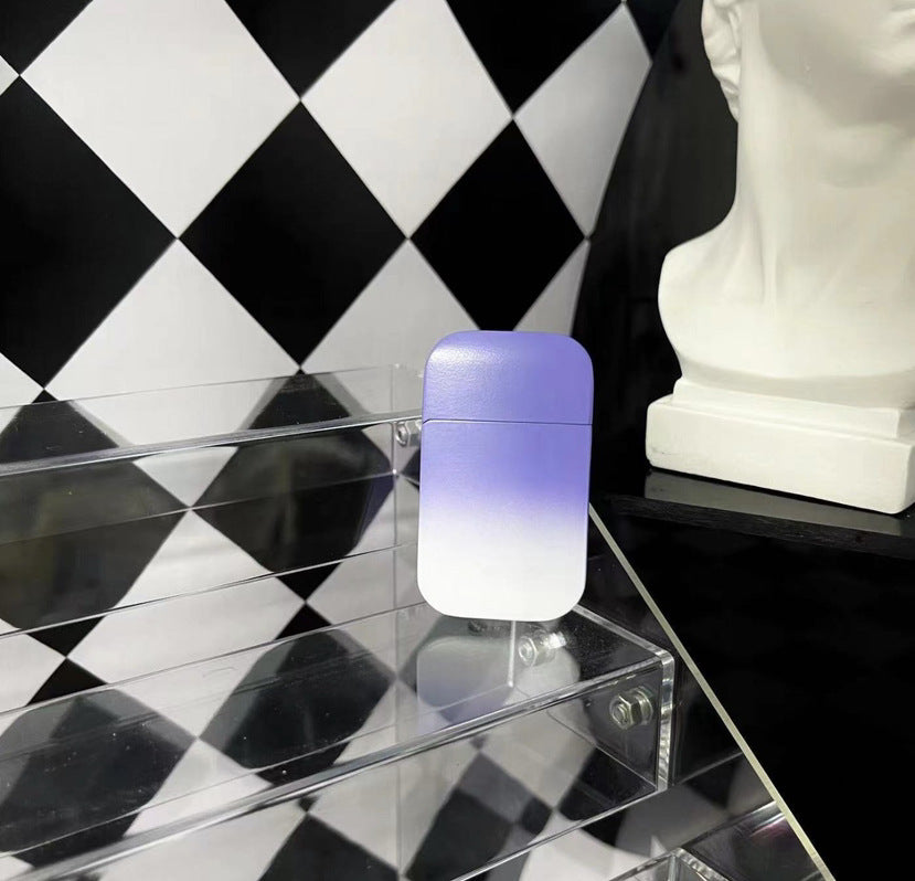 Gradient Metal Windproof Butane Lighter