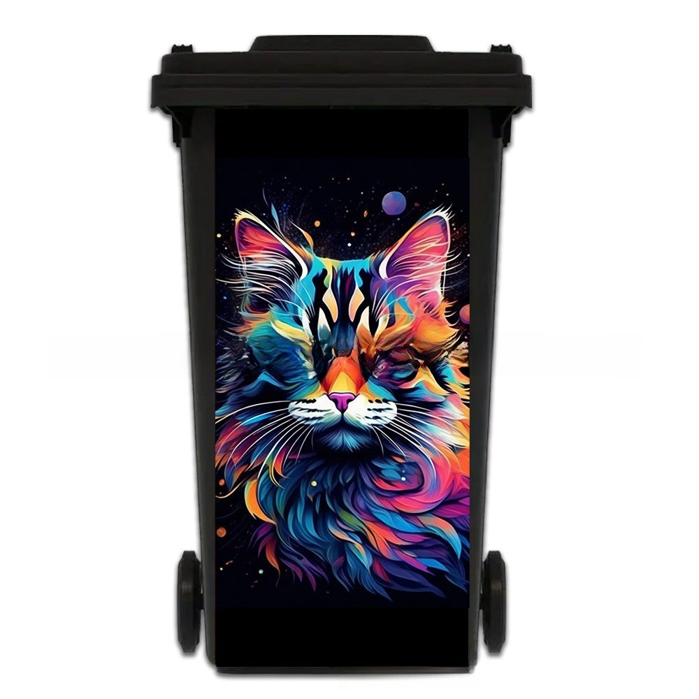 Self-Adhesive Waterproof Vinyl Trash Can Sticker teemdrop