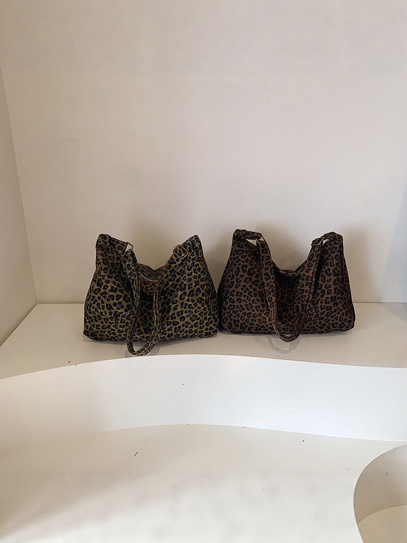 Women's Leopard Print Tote Bag
