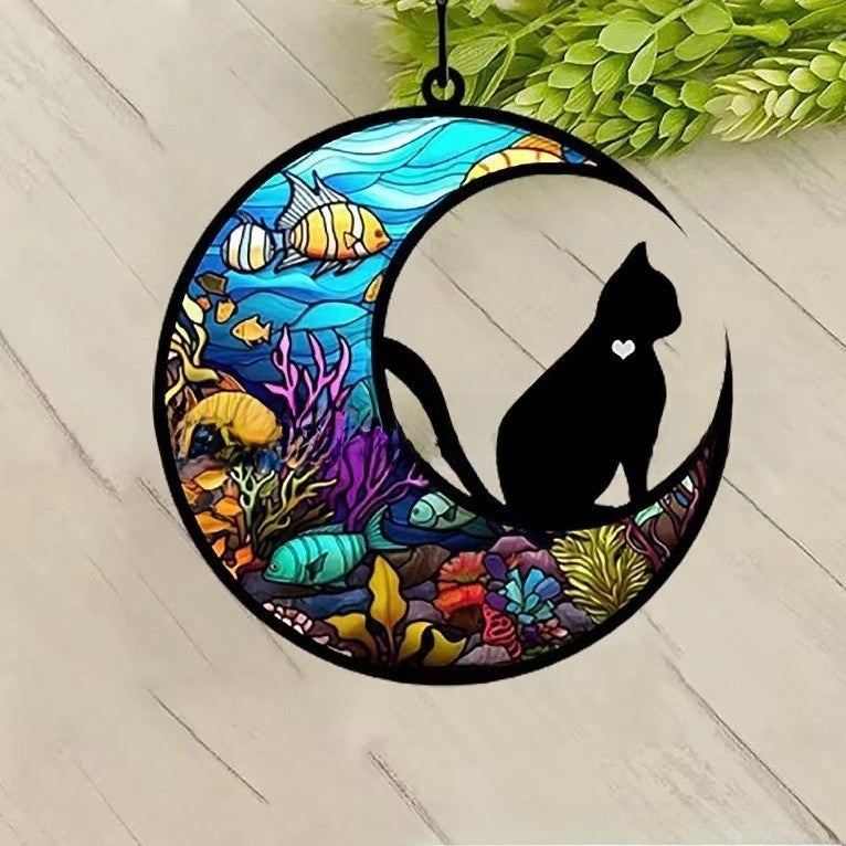 Dog Cat Window Hanging Ornament Personalized Gift