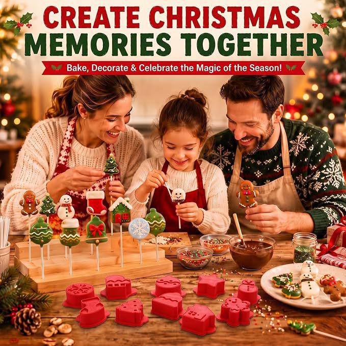 Christmas Cookie Baking Mold Set