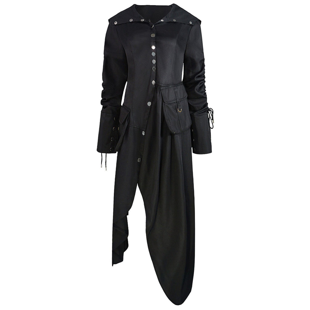 Medieval Gothic Performance Coat for Halloween