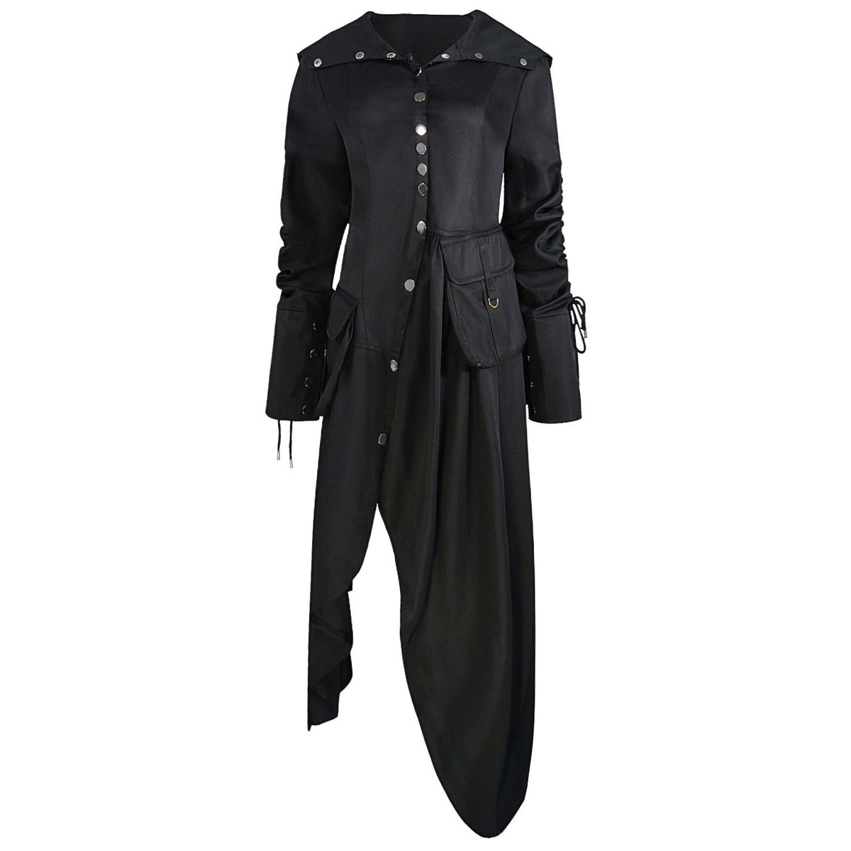 Medieval Gothic Performance Coat for Halloween