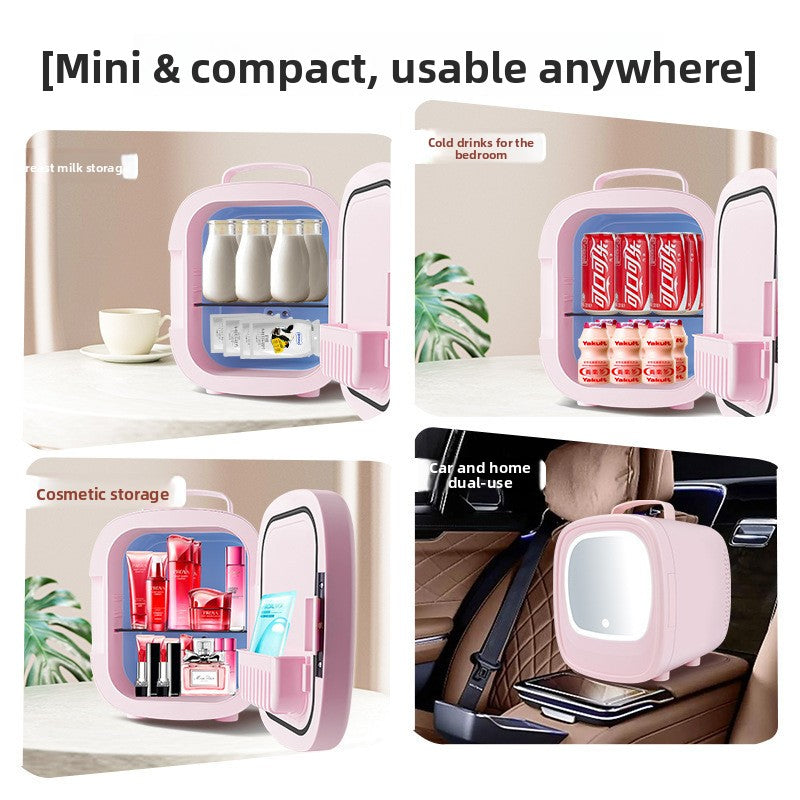 Portable Dual Temperature Mini Refrigerator