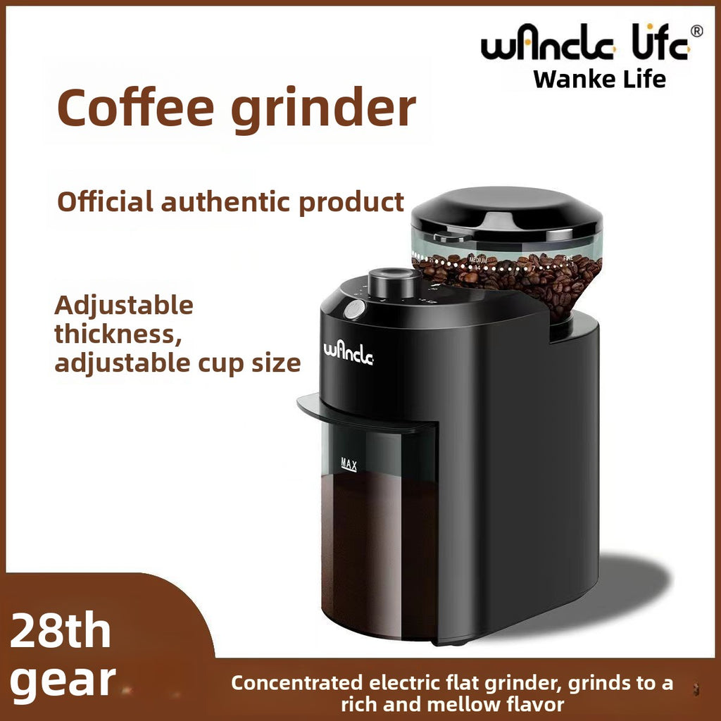 Electric Coffee Grinder with 28 Precision Settings