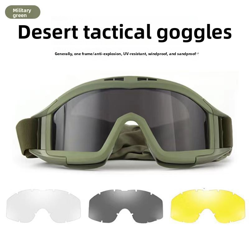 Tactical Shooting Glasses with Replaceable Lenses