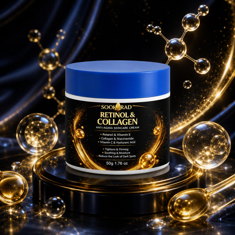 SOOKDRAD Retinol Collagen Firming Anti-Aging Face Moisturizer Cream 50g teemdrop