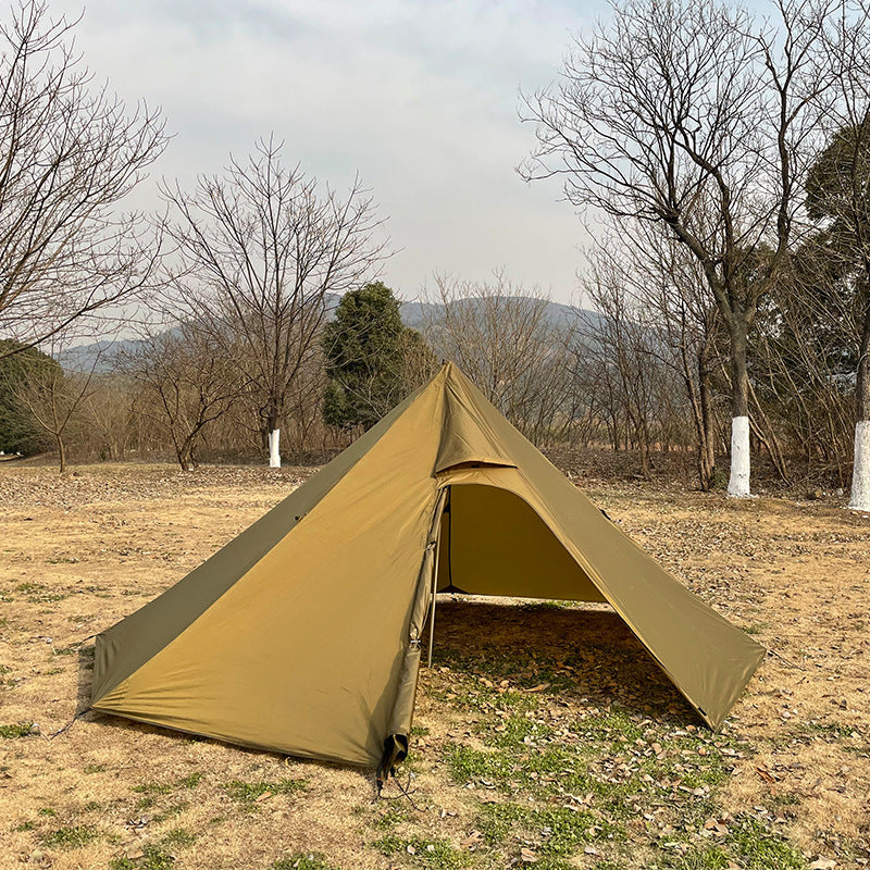 Lightweight 8-Sided Double-Layer Pyramid Camping Tent 2-4 Person teemdrop