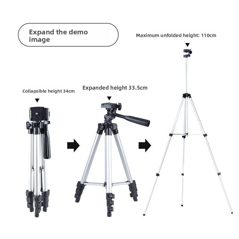 Tripod Camera Mobile Phone Selfie Live Stand Digital Photography teemdrop