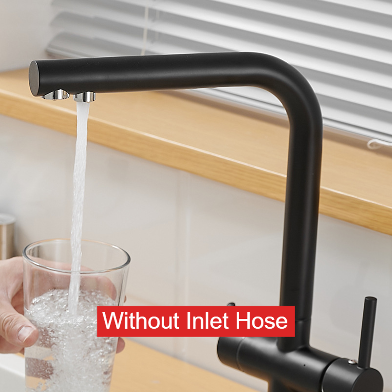 Kitchen three-in-one faucet teemdrop