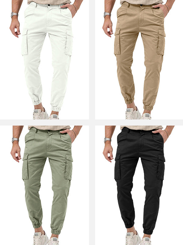 Multi-pocket work pants
