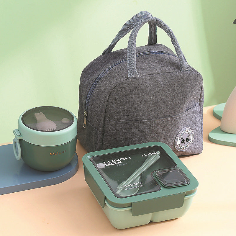 Portable Compartment Microwave Lunch Box