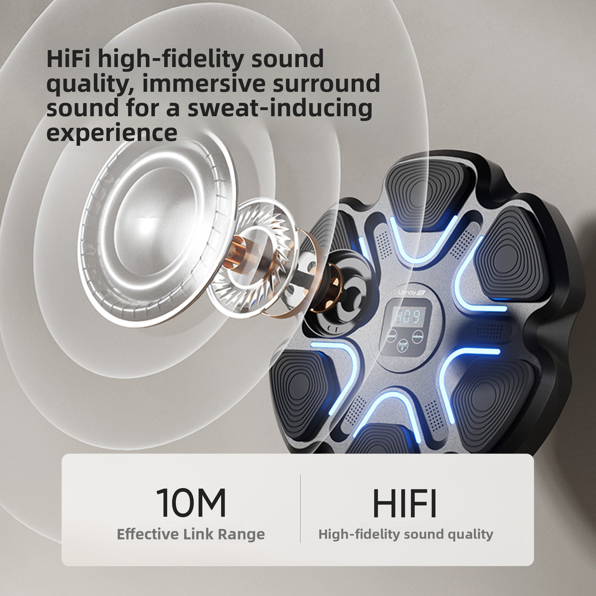 Intelligent music boxing machine target sanda