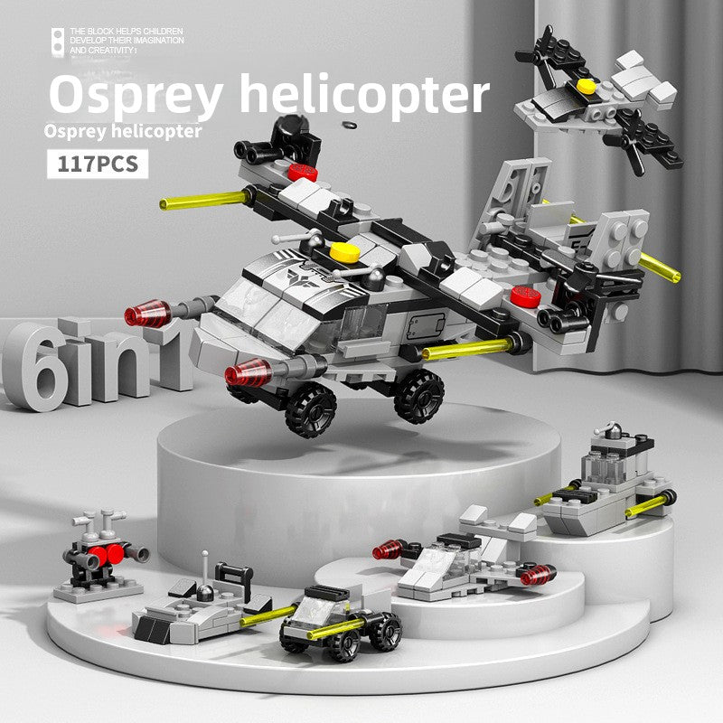 Educational Military Space Building Blocks