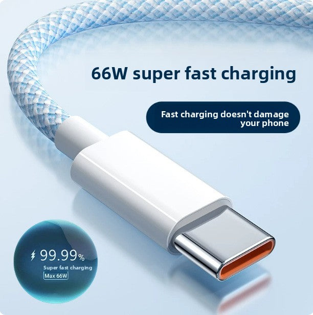 Super-fast charging for data cables teemdrop