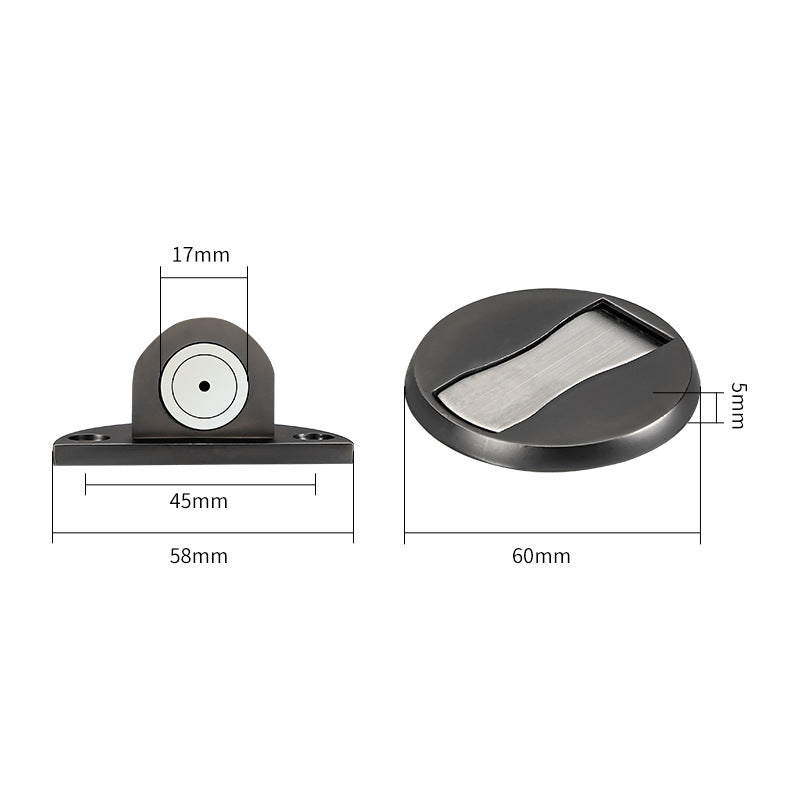 Invisible Magnetic Door Stopper teemdrop