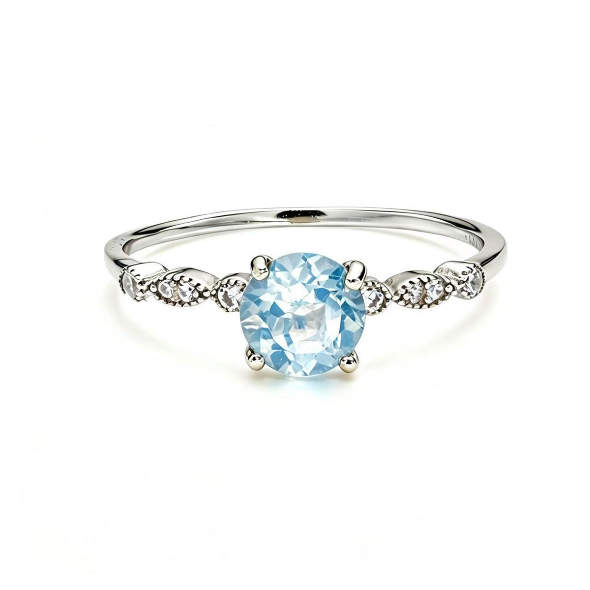 Twelve-month birthstone ring
