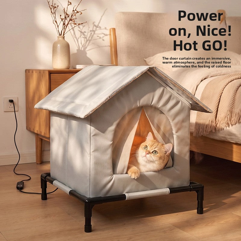 Waterproof Insulated Pet Tent with Cushion
