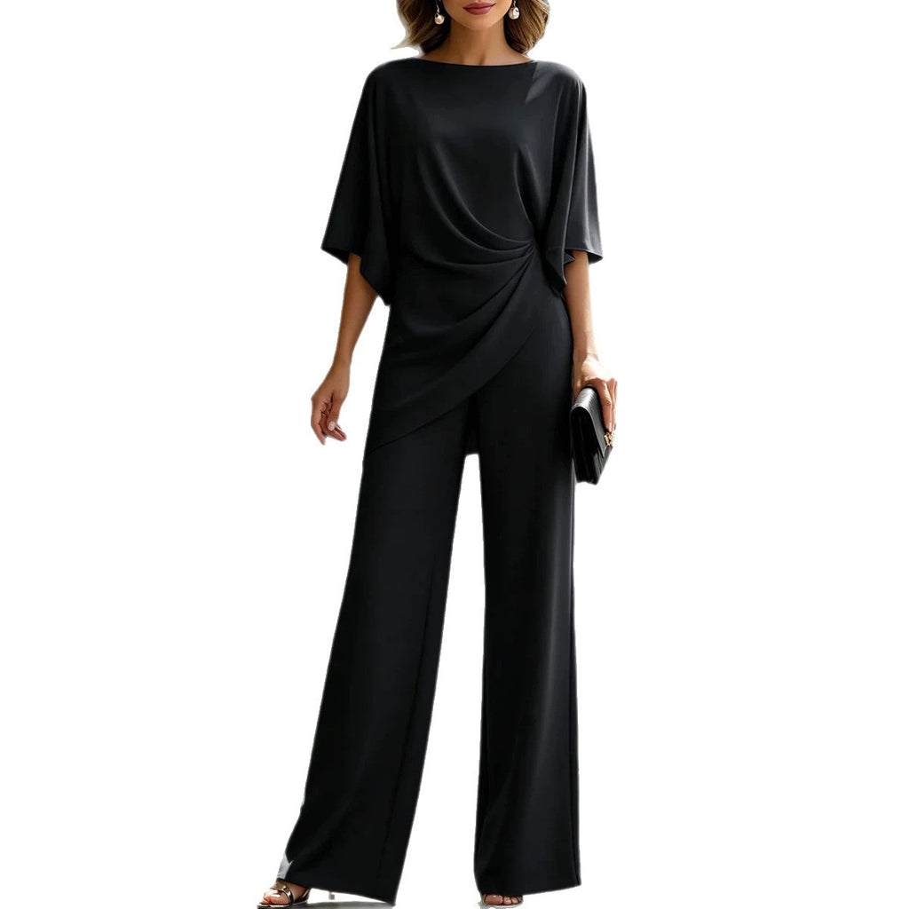 Loose Top Wide Leg Pants