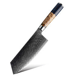 Damascus VG10 Steel 9-Piece Kitchen Knife Set