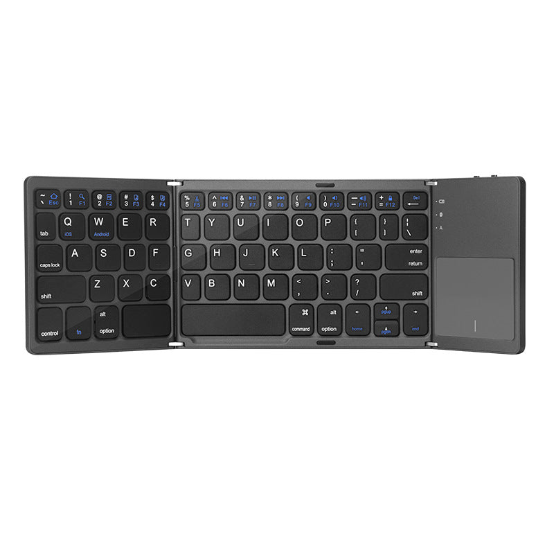 Three-Fold Ultra-Thin Wireless Bluetooth Keyboard