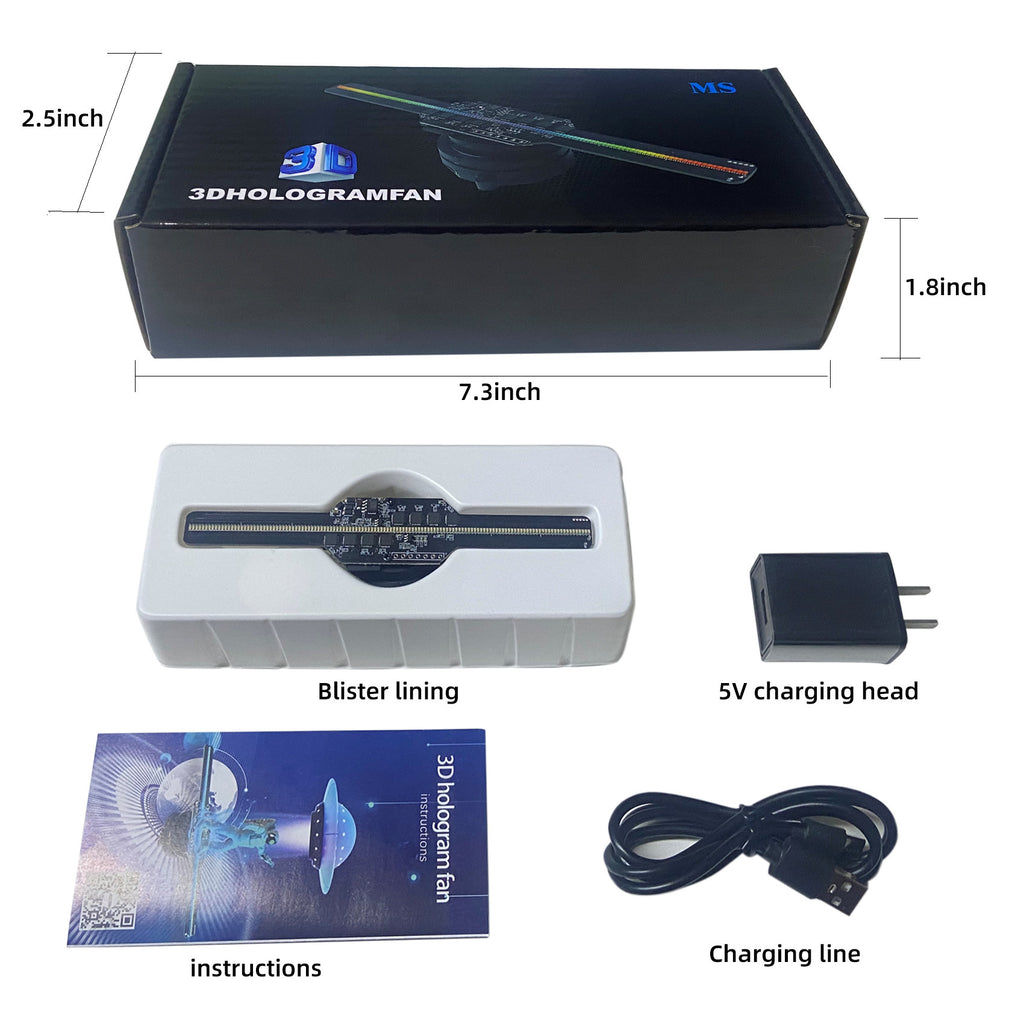 3D Projection Advertising Machine teemdrop