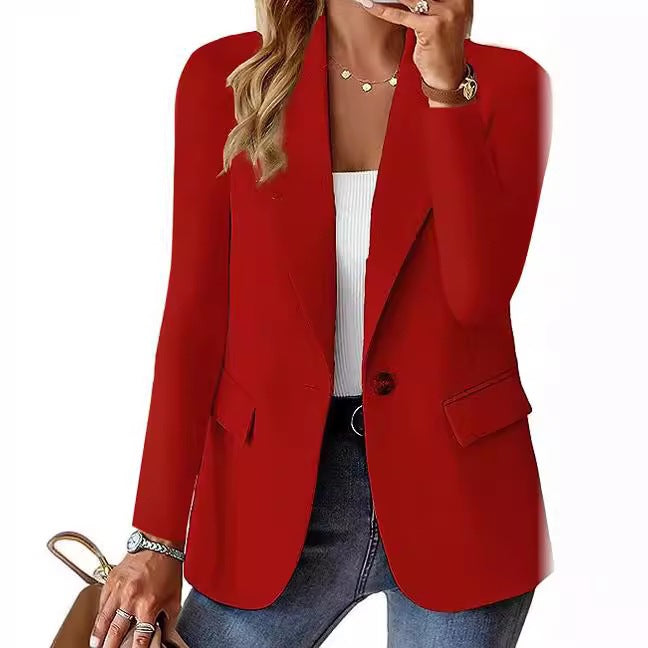 Women Polyester Blazer