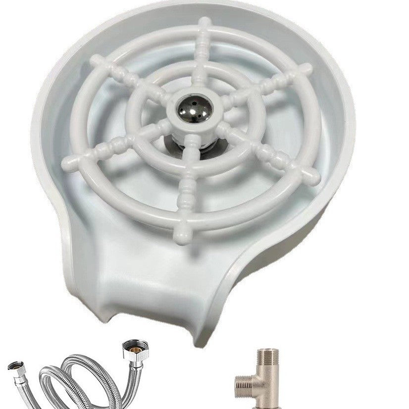 Automatic Press Cup Washer Faucet