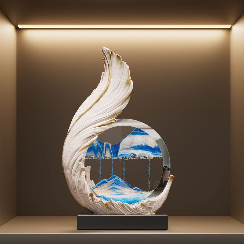 Resin phoenix figurine teemdrop