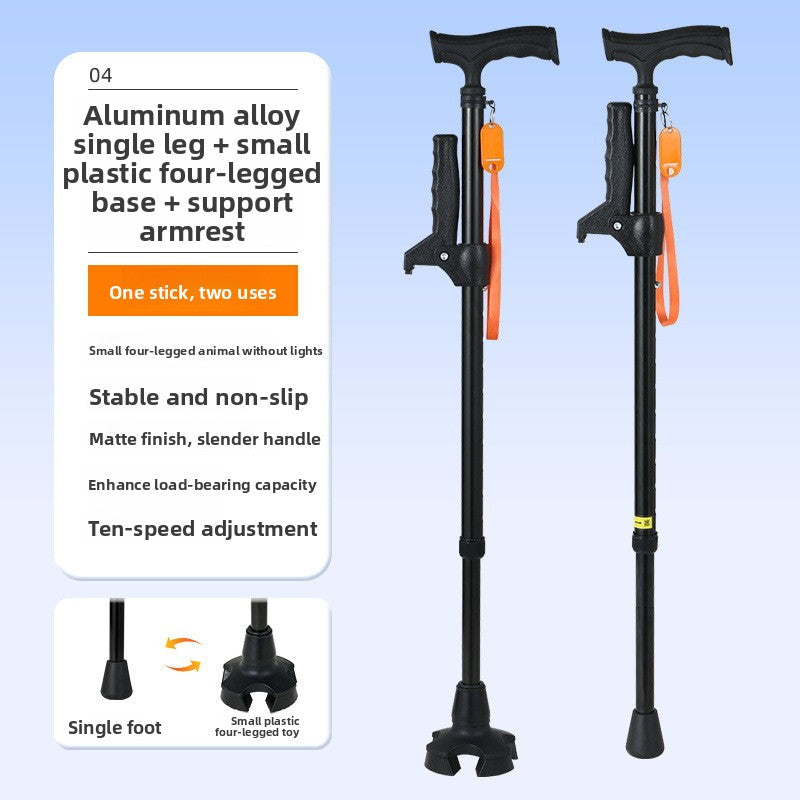 Anti-accident walking sticks for the elderly