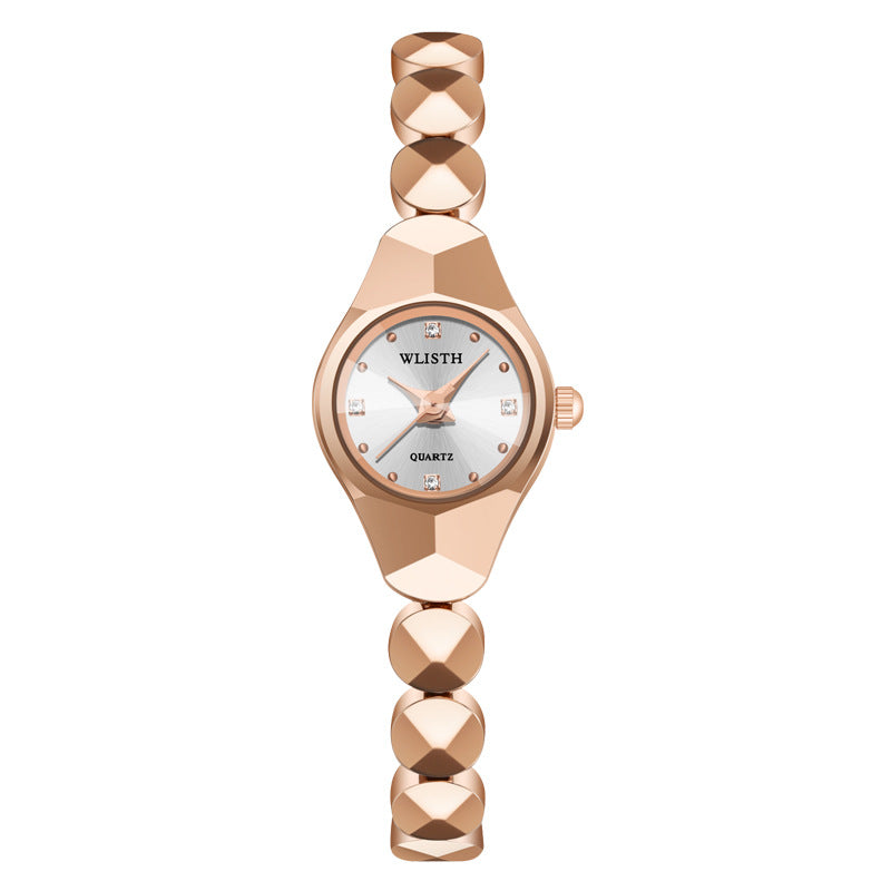 Minimalist Waterproof Quartz Watch for Women with Alloy Strap teemdrop