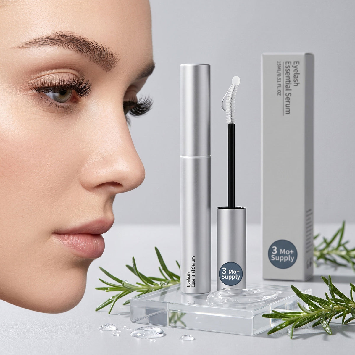 Natural Curling Mascara Fine Brush Head Lightweight Moisturizing For Beautiful Everyday Eye Makeup 15ml teemdrop